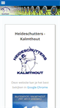 Mobile Screenshot of heideschutters.be